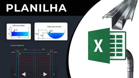 Planilha Para Dimensionamento De Calhas EDUKITA