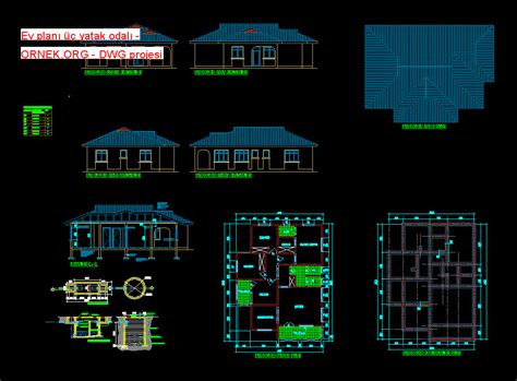 Ev Plan Yatak Odal Dwg Projesi Autocad Projeler 80135 Hot Sex Picture