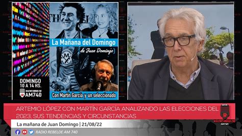 Artemio López con Martín García analizando las elecciones del 2023 sus