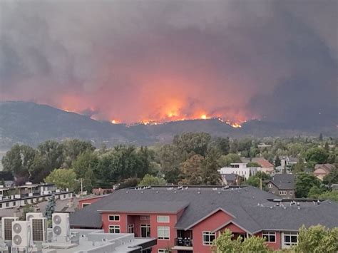 El Oeste De Canadá Declara Emergencia Ante Crecimiento De Incendios