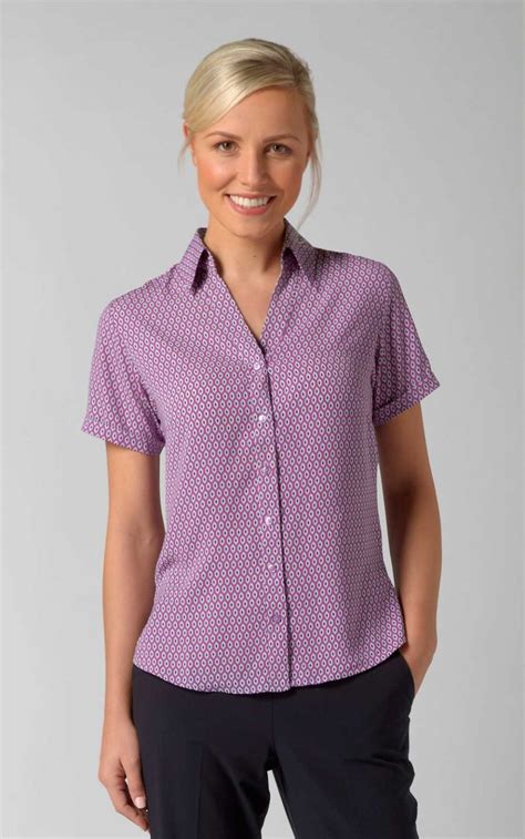 Vortex Emma Short Sleeve Blouse Corporate Wear