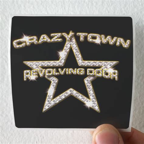 Crazy Town Revolving Door Album Cover Sticker Album Cover Sticker