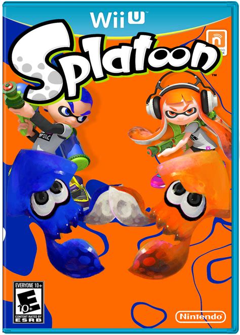 Splatoon Wii U Box Art Cover By Haibai