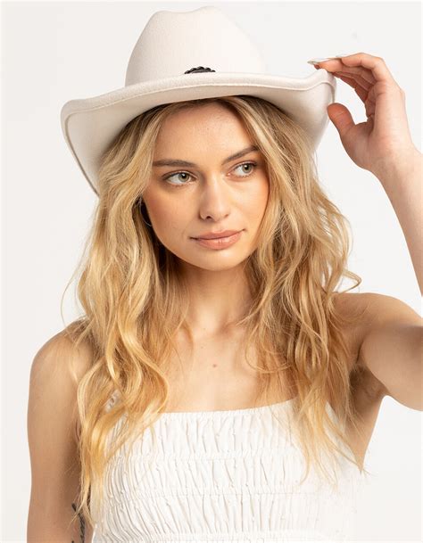 Wool Concho Trim Cowboy Hat - IVORY | Tillys