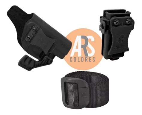 Kit Velado Coldre Taurus Ts9 Porta Carregador Bdu 40mm Escorrega