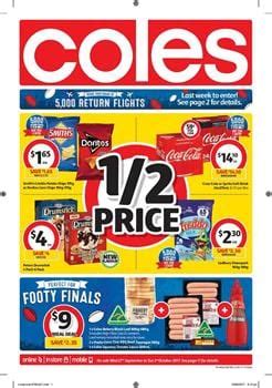 Coles Catalogue Grocery Sep Oct Catalogue Au