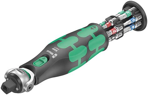 Wera Compact Zyklop Ratchet With Integrated Bit Magazine And