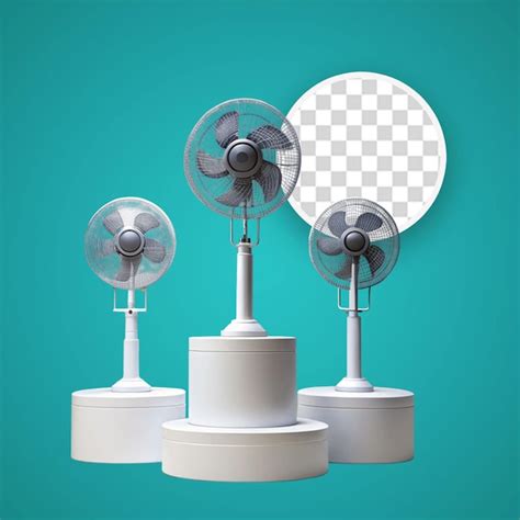 Ventilador El Ctrico Isolado Sobre Um Fundo Transparente Psd Premium