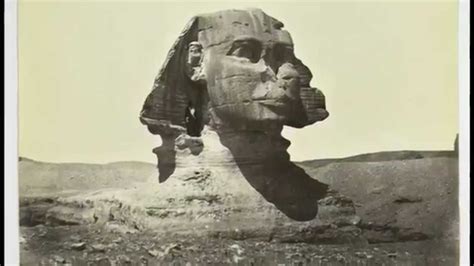 The Enigmatic Great Sphinx Old Pictures Youtube