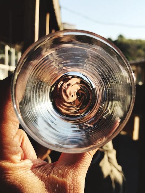 Premium Photo Close Up Of Man Holding Glass