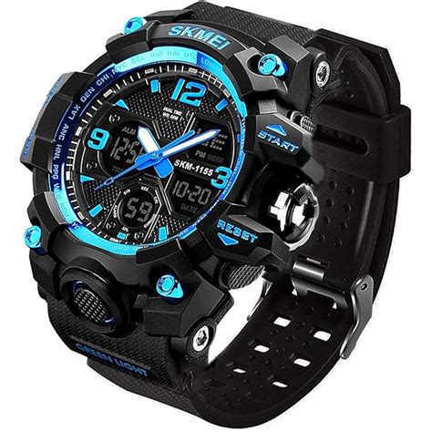 Buy LYMFHCH Men S Analog Sports Watch LED Military Digital Watch