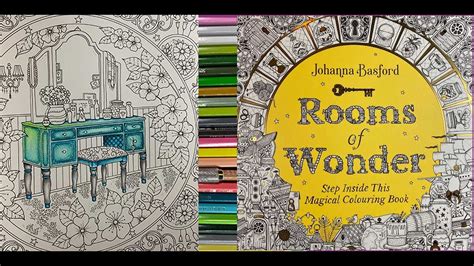 Rooms Of Wonder Part One Adult Colouring Coloring Colouring Youtube