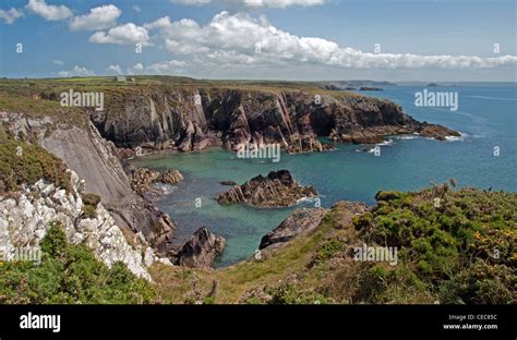 Pembrokeshire Coast Path Stock Photo - Alamy