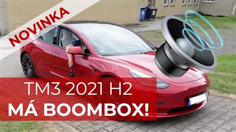 BOOMBOX NOVINKA PRO TESLA MODEL 3 2021 H2 BACINA TV YouTube