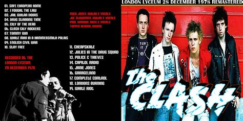 The Clash London Lyceum Flash Bastards Ace Bootlegs