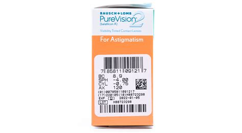 PureVision 2 HD for Astigmatism Contact Lenses | LensDirect