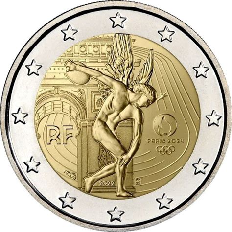 Moneda Conmemorativa Euros Francia Jjoo