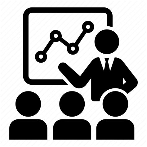 Business, chart, conference, finance, meeting, presentation, sales icon ...