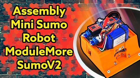 [ep 1] Tutorial Assembly Mini Sumo Robot Using Modulemoresumov2 Youtube