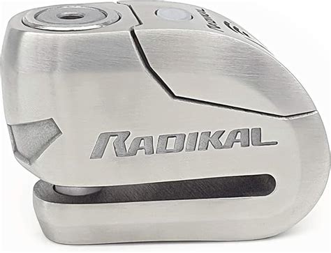 Amazon Radikal Rk S Motorcycle Disc Lock With Alarm Motorcycle