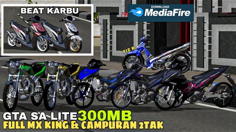 Rilis Gta Sa Lite Full Mod Mx King Campuran Ninja Ss Fizr Dan Beat