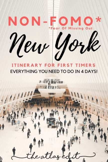 Or Days In New York A Non Fomo New York Itinerary For First