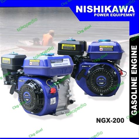 Jual Mesin Penggerak Bensin Hp Nishikawa Ngx Gasoline Engine