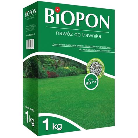 Nawóz do trawnika granulat BROS Biopon 1 kg Biopon Sklep EMPIK