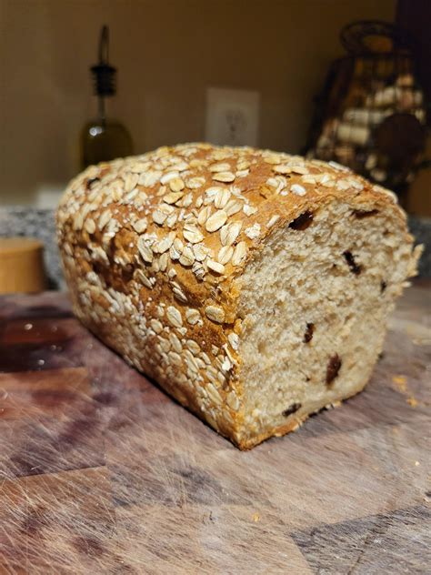 Oatmeal Raisin Bread R Baking