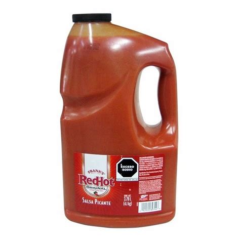 Salsa Picante Frank S Red Hot 3 78lt