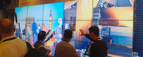 Interactive Videowall | Video wall, Interactive, Trade show