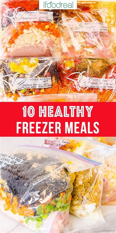 Freezer Crockpot Meals Healthy Instant Pot Freezer Meals Chicken