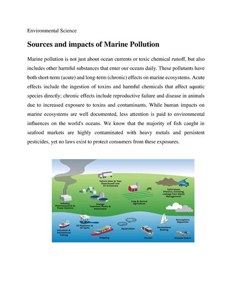 Critics debate the mocean environmental impact on marine life 7