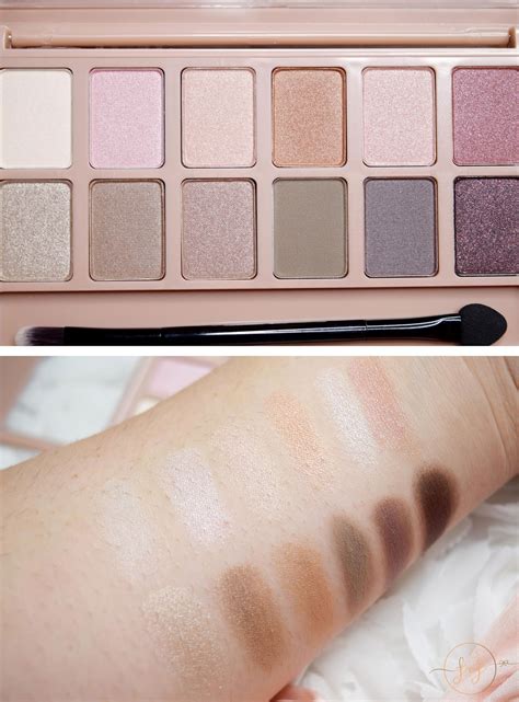 Maybelline Blushed Nudes Palette Review Swatches Fashion Fairytale