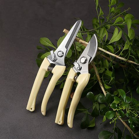 Cream Handle Straight Pruning Snip – YGARDENING