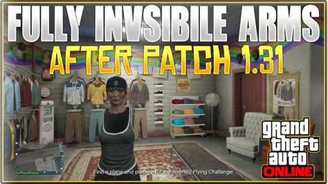 Gta Online New Female Fully Invisible Arms Glitch After Patch