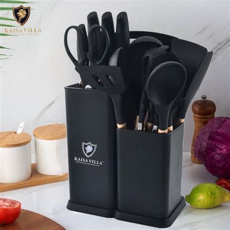 Kaisa Villa Kitchen Knife Set Stand Knife Holder Stainless Steel Knife