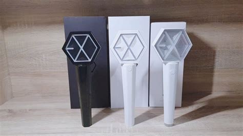 EXO Official Lightstick Version 1 2 3 YouTube