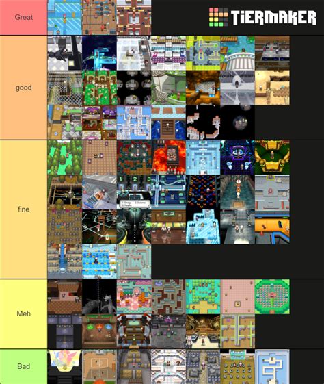 Pokemon Gym Puzzles/Layouts Tier List (Community Rankings) - TierMaker