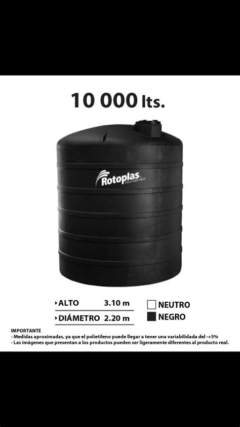 Tanque Industrial Estandar Litros Rotoplas En