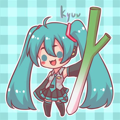 Chibi Miku By Kyuu Chandesu On Deviantart