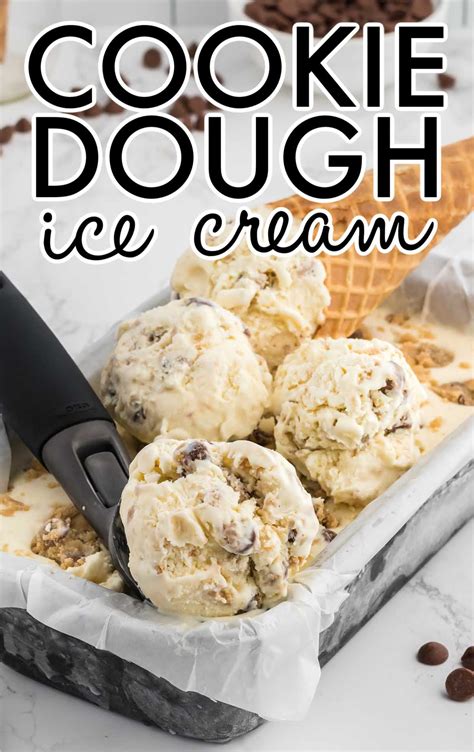 Cookie Dough Ice Cream Pass The Dessert