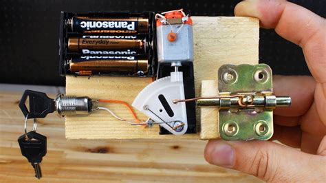 How To Make Electric Door Lock At Home YouTube Electric Door Lock