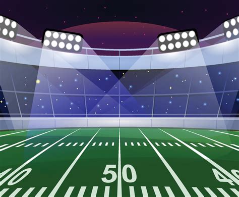 American Football Field Background | FreeVectors