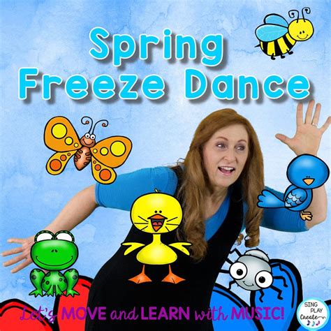 SPRING FREEZE DANCE, Brain Break, Movement Activity with Video - Sing ...