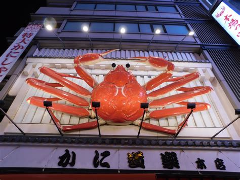 Osaka kani (crab) store : r/japanpics