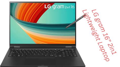 Lg Gram In Lightweight Laptop Intel Th Gen Core I Evo