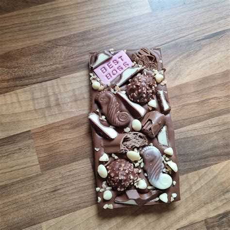 Personalised Chocolate Slab Etsy