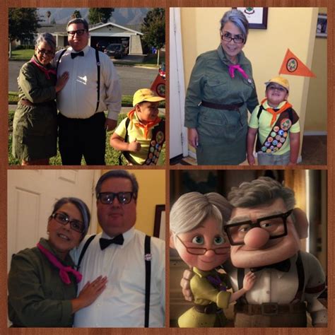 Up The Movie Halloween Costumes 2013 Ellie Carl And Russell