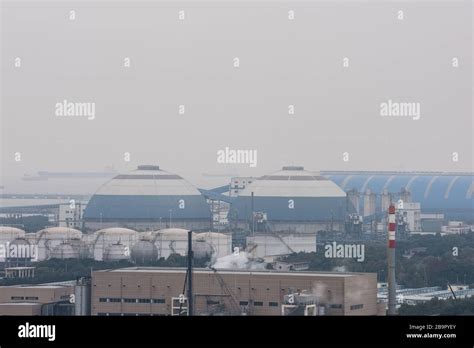 Aerial View Of Thermal Power Plant Stock Photo Alamy